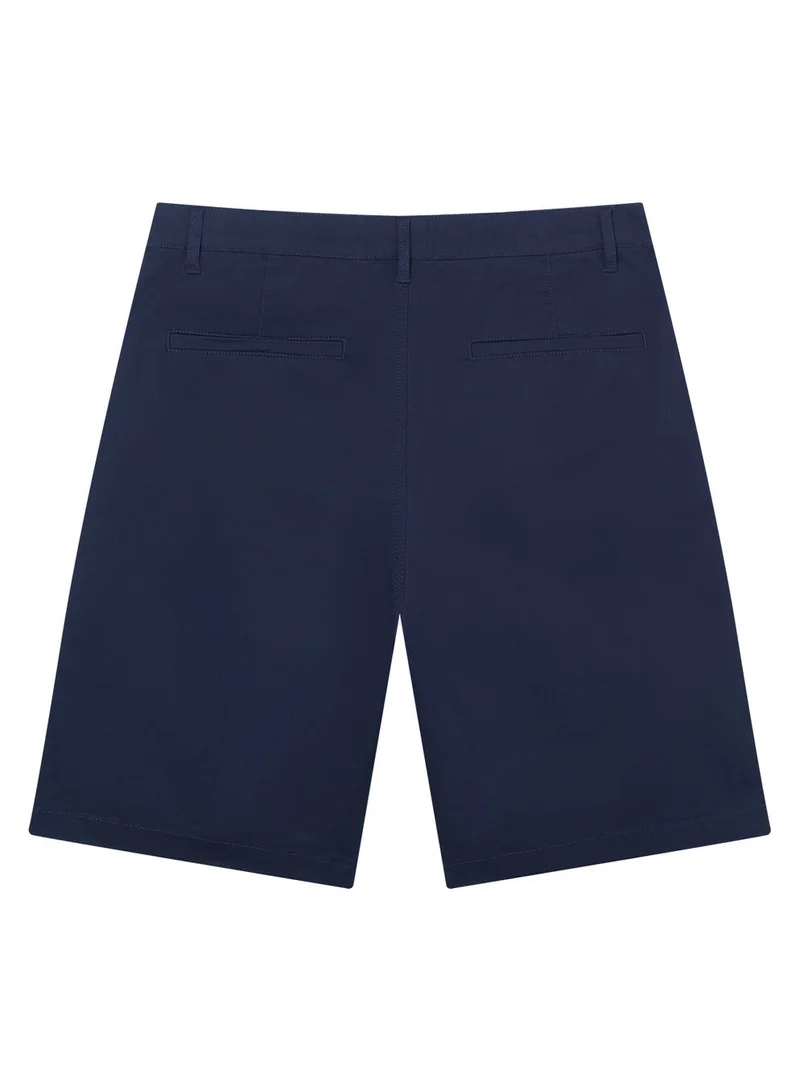 GIORDANO  Men’s Slim Twill Bermuda Shorts with Stretch Waist for Men | Best Price UAE